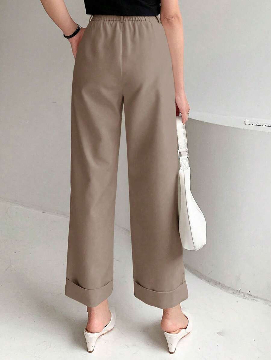 Wijde pantalon met zakken Jelle Jora Mode