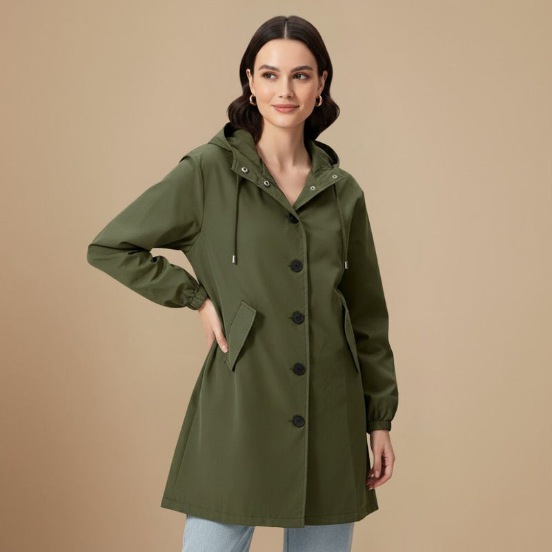 Windjack met Capuchon Losse Pasvorm Jelle Jora Mode