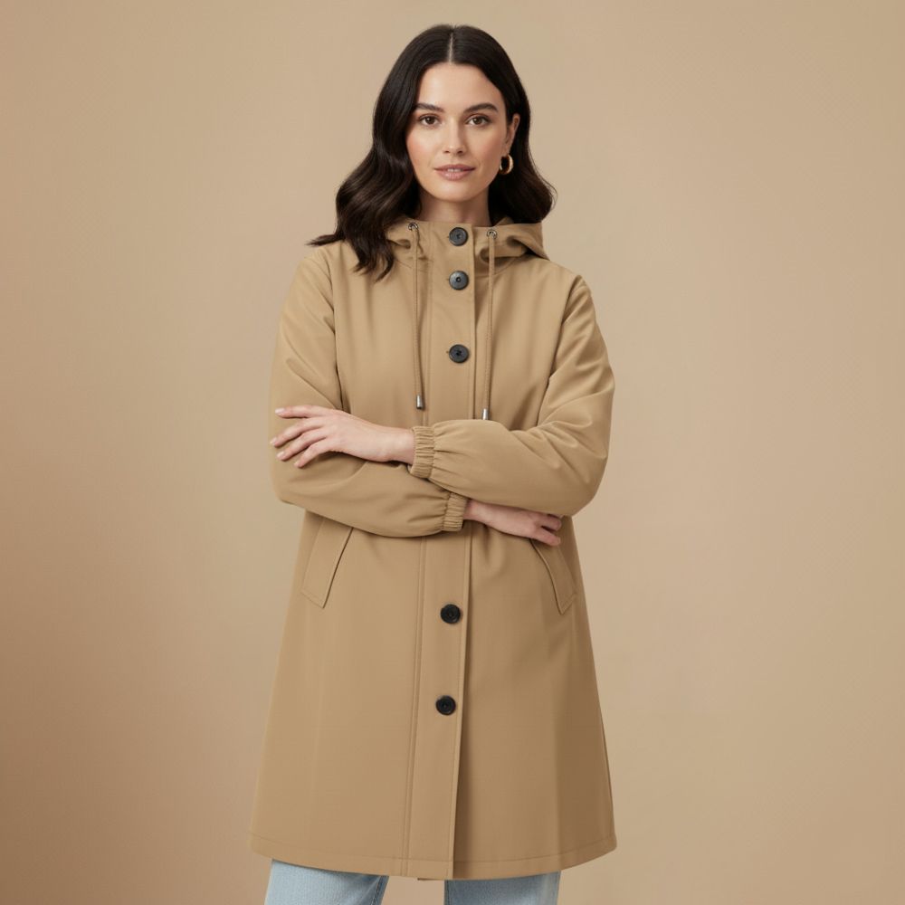 Windjack met Capuchon Losse Pasvorm Jelle Jora Mode