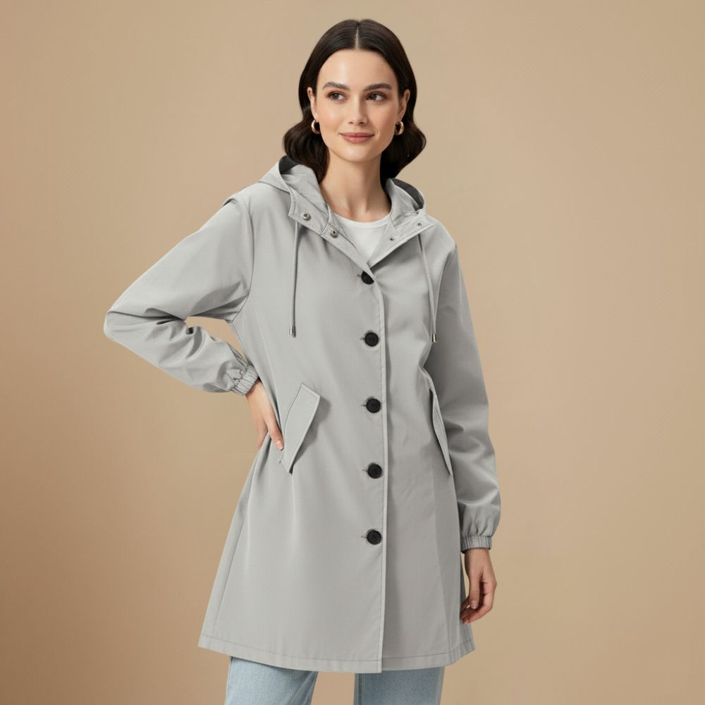 Windjack met Capuchon Losse Pasvorm Jelle Jora Mode