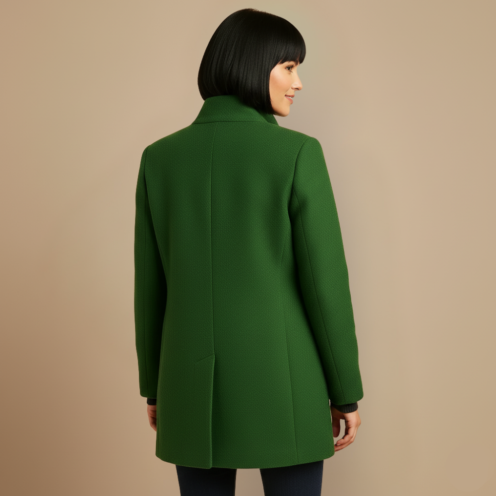 Elegante Getailleerde Wolblend Damesjas Jelle Jora Mode