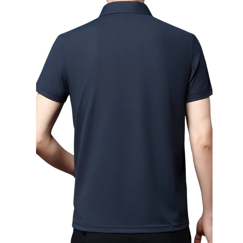 Ademend atletisch golfshirt voor heren