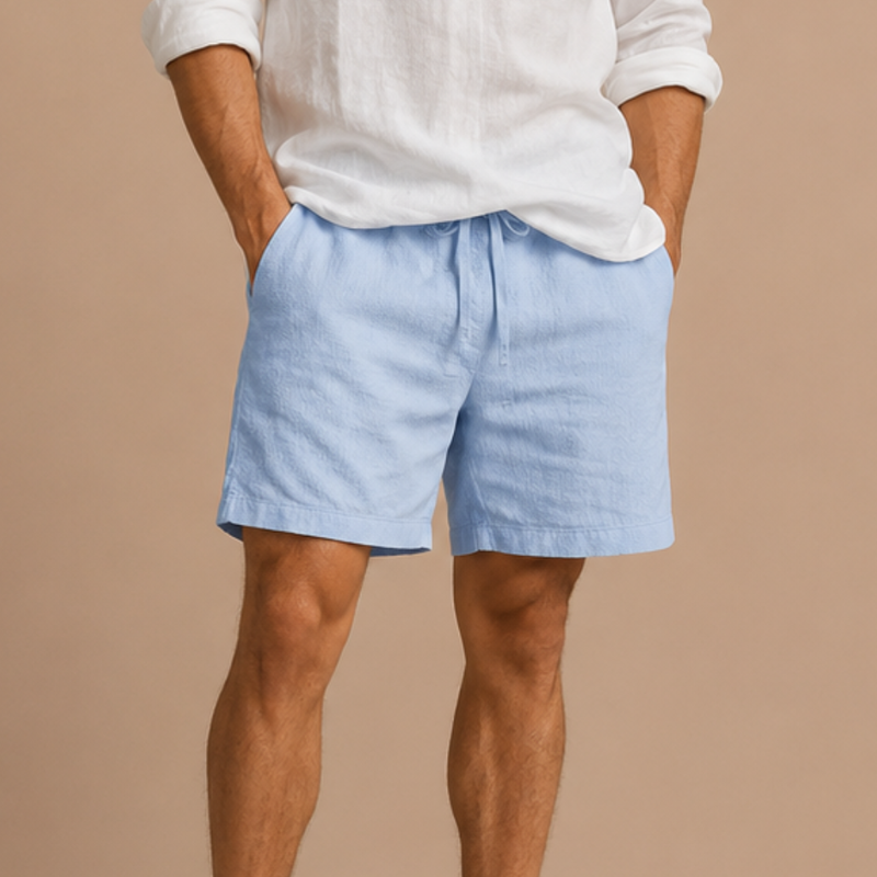 Heren casual strandshort met trekkoord Jelle Jora Mode