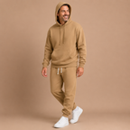 Heren casual joggingpak met capuchon en lange mouwen Jelle Jora Mode