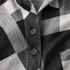 Damesblouse met geometrisch patroon – Een nonchalante stijl Jelle Jora Mode