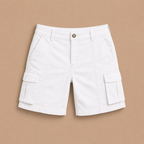 Dames casual cargoshort met meerdere zakken Jelle Jora Mode