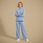 Casual tweedelige set met lange mouwen voor dames Jelle Jora Mode