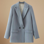 Vintage blazer met gekerfde kraag en zak Jelle Jora Mode