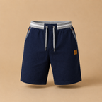 Heren bermudashorts met elastische tailleband en trekkoord Jelle Jora Mode