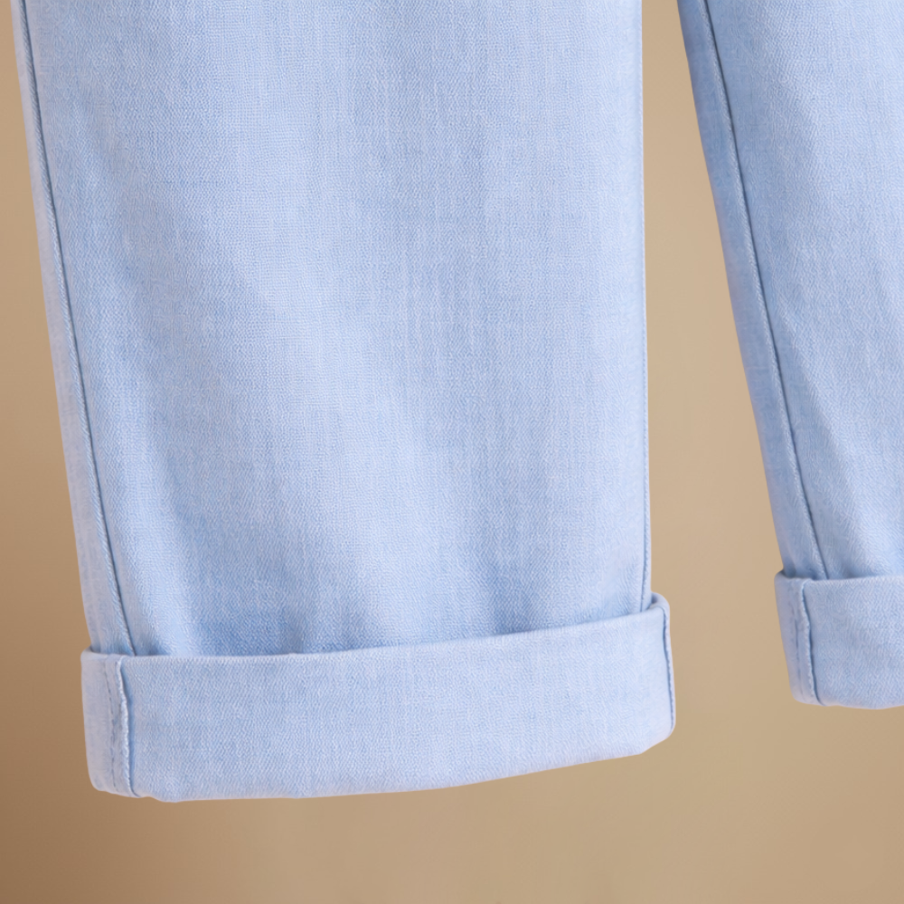 Broek met trekkoord hoge taille voor dames Jelle Jora Mode