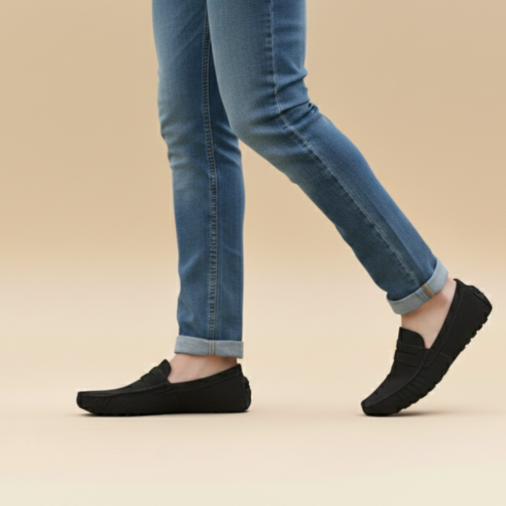Echte slip-on loafers voor heren Jelle Jora Mode