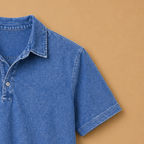 Heren klassiek polo-shirt met korte mouwen en polokraag Jelle Jora Mode