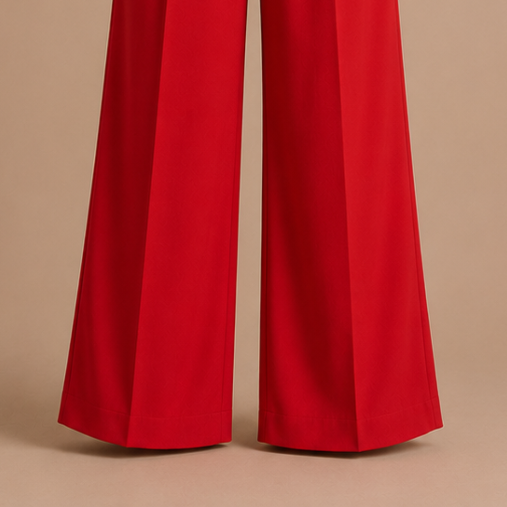 Dames casual jumpsuit met hoge taille en zakken Jelle Jora Mode