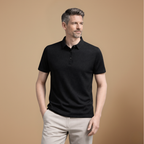 Heren ademend casual T-shirt met korte mouwen en structuur Jelle Jora Mode