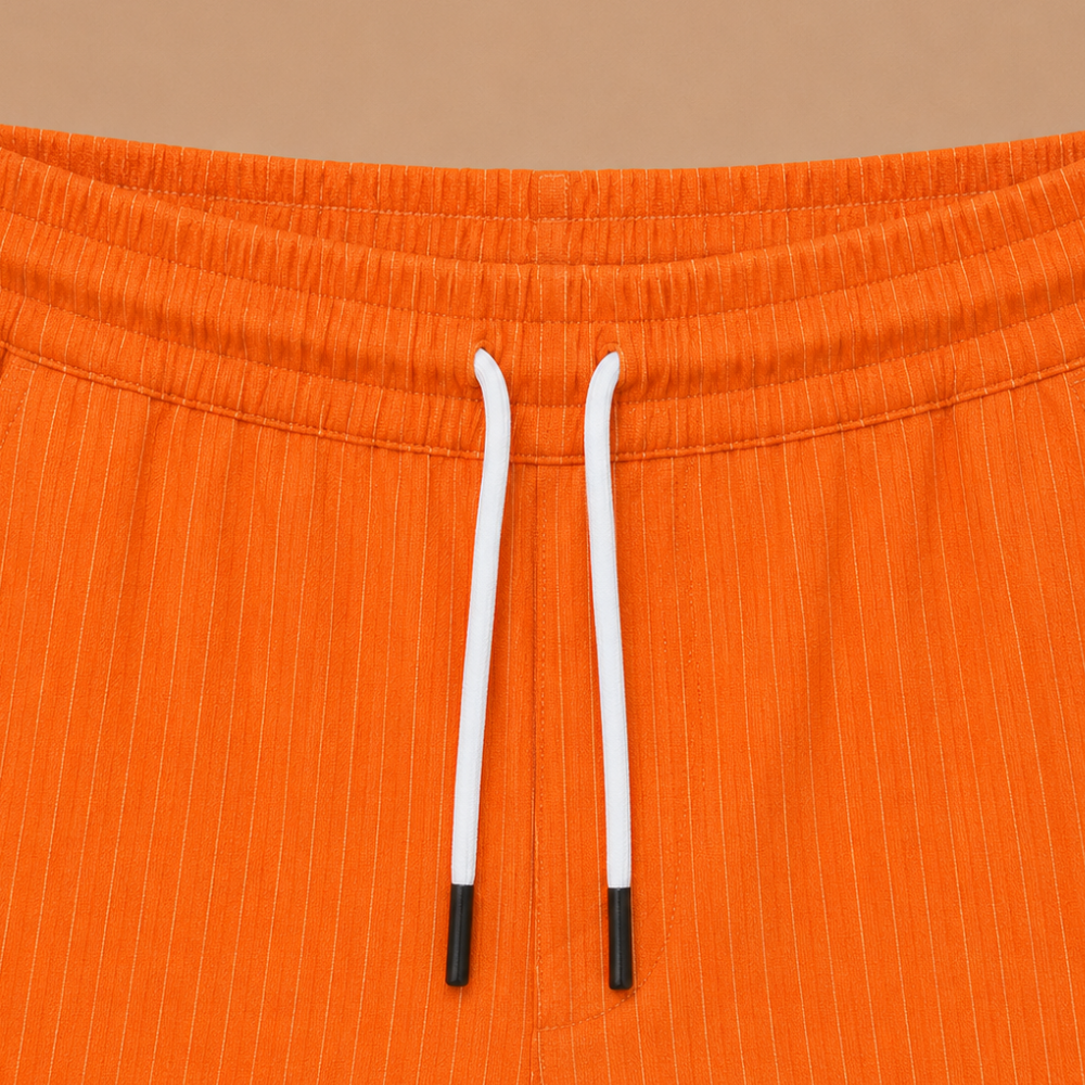 Heren strandboardshorts met trekkoord en zakken Jelle Jora Mode