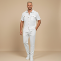 Wafelgebreid Shirt en Broek Tweedelige Set Jelle Jora Mode