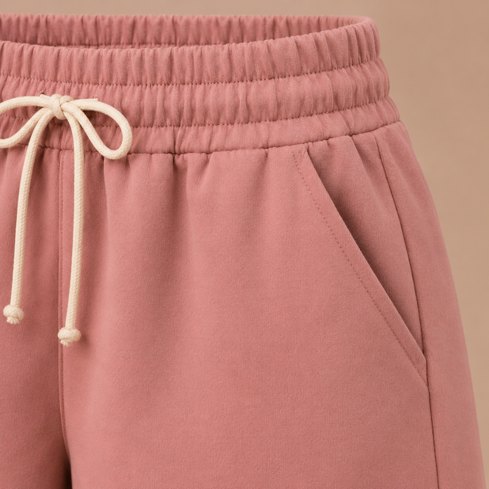 Dames bermudashorts met elastische tailleband Jelle Jora Mode