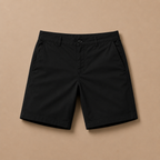 Heren slim fit chino-short Jelle Jora Mode