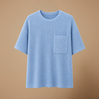 Damesblouse met ruime pasvorm en ronde hals Jelle Jora Mode