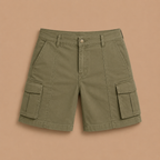 Dames casual cargoshort met meerdere zakken Jelle Jora Mode