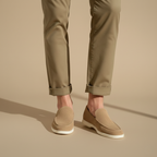 Suède instapschoenen voor heren Jelle Jora Mode