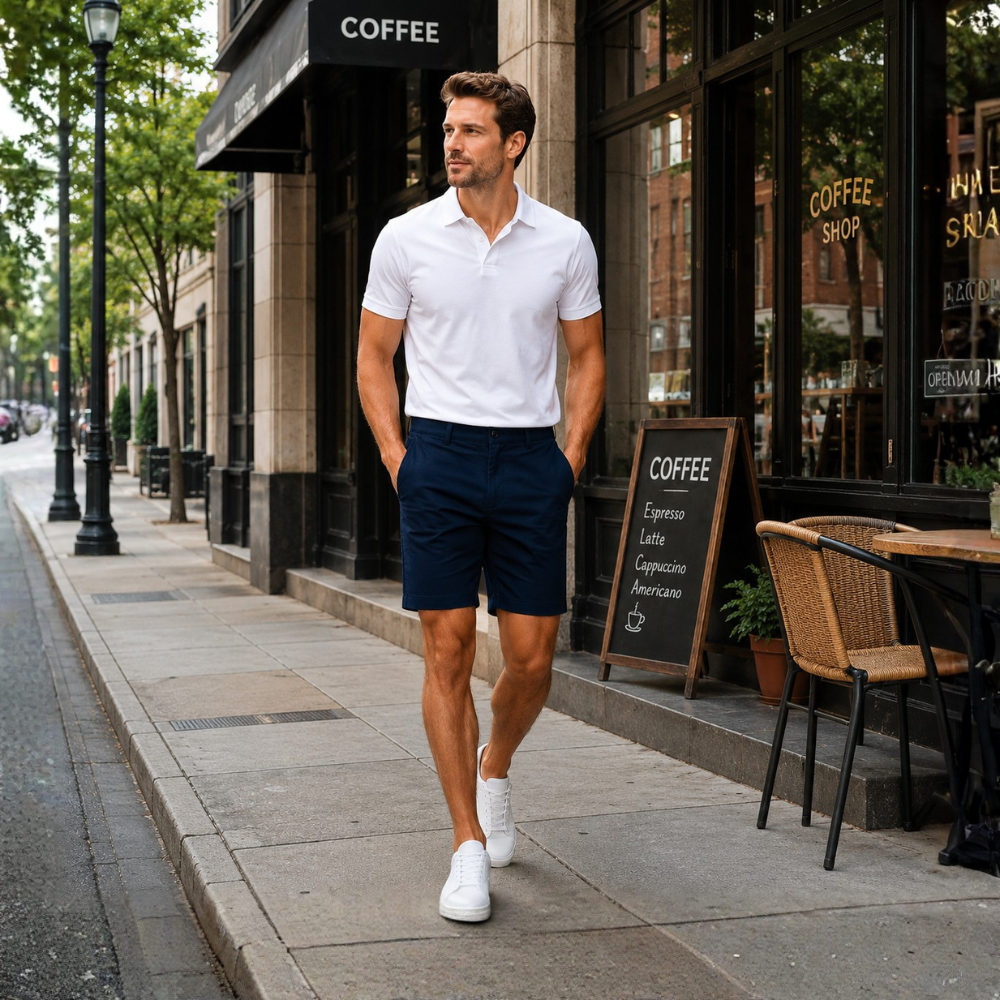 Heren outdoor werkshort voor casual gebruik Jelle Jora Mode