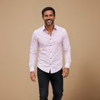 Heren stretch blouse in business casual-stijl Jelle Jora Mode