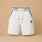 Heren bermudashorts met elastische tailleband en trekkoord Jelle Jora Mode