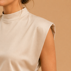 Dames mouwloze jumpsuit met wijde pijpen Jelle Jora Mode
