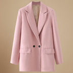 Vintage blazer met gekerfde kraag en zak Jelle Jora Mode