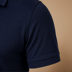 Heren ademend poloshirt met ritssluiting en korte mouwen Jelle Jora Mode
