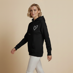 Casual hoodiejack met print voor dames Jelle Jora Mode