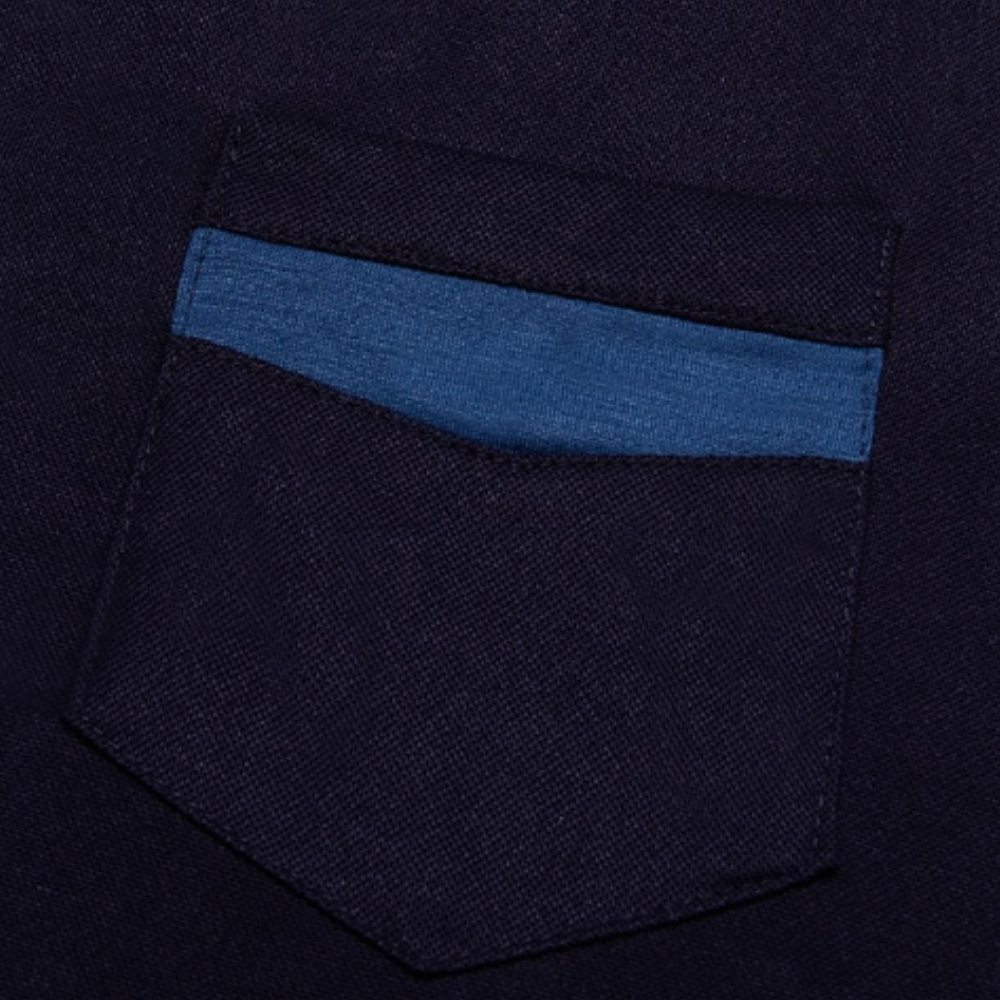 Herenpolo met korte mouwen in slim fit en verfijnd ontwerp Jelle Jora Mode