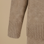 Dikke gebreide broek met hoge kraag voor dames Jelle Jora Mode