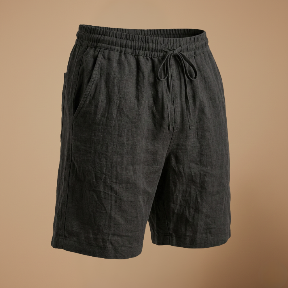 Heren sneldrogende zwemshort met trekkoord en zakken Jelle Jora Mode