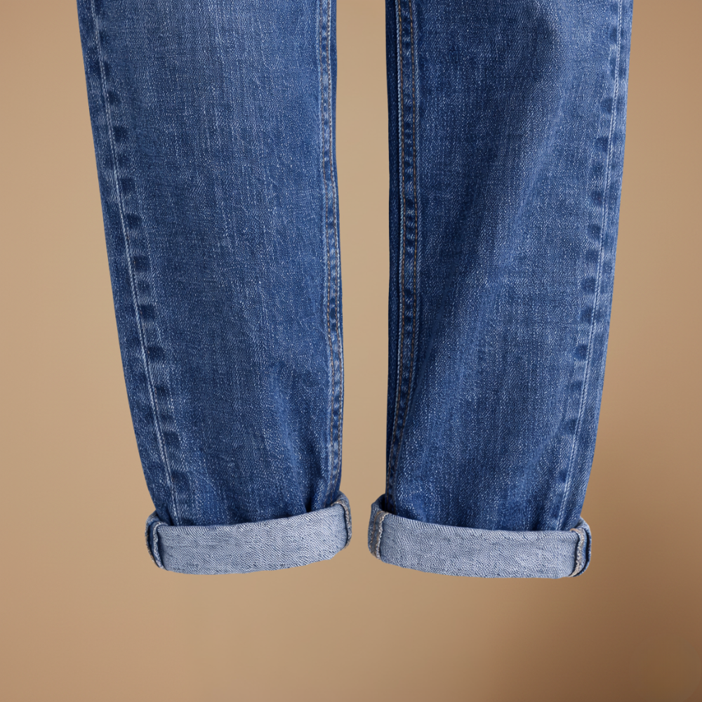 Dames denim jumpsuit – casual en stijlvol ontwerp Jelle Jora Mode