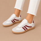 Dames klassieke wandelsneakers met veters Jelle Jora Mode