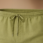 Heren ademende casual korte broek met trekkoord Jelle Jora Mode
