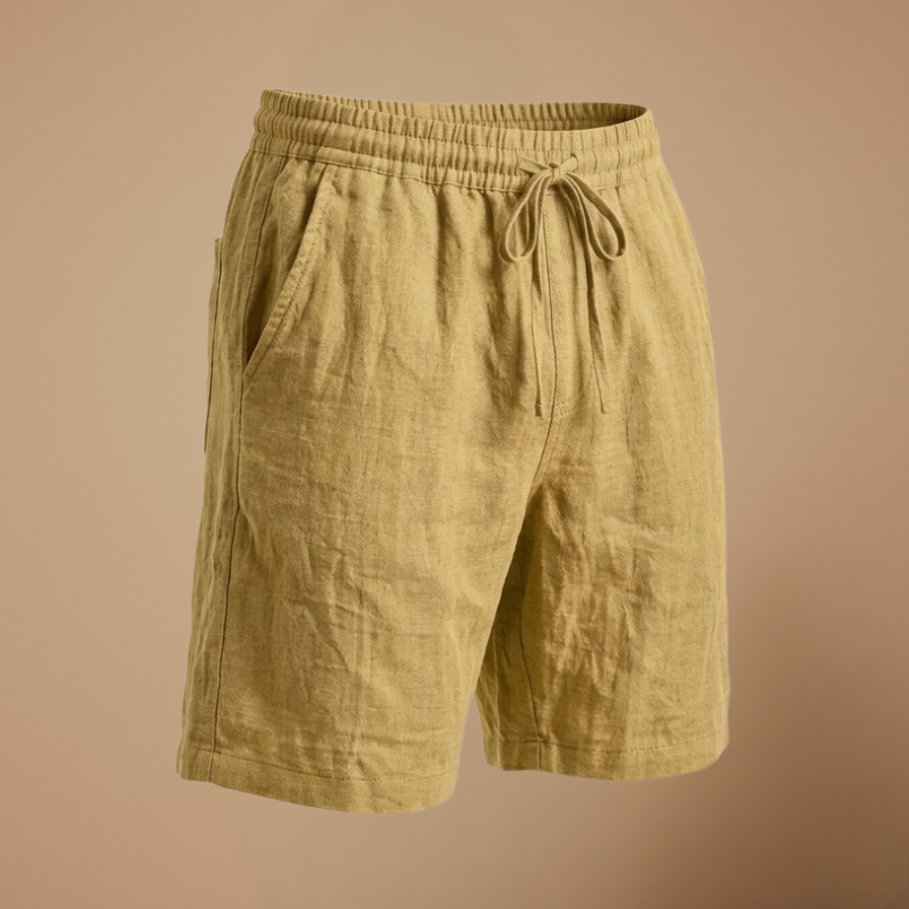 Heren sneldrogende zwemshort met trekkoord en zakken Jelle Jora Mode