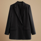 Vintage blazer met gekerfde kraag en zak Jelle Jora Mode