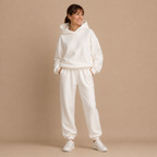 Dames oversized joggingpak met capuchon Jelle Jora Mode