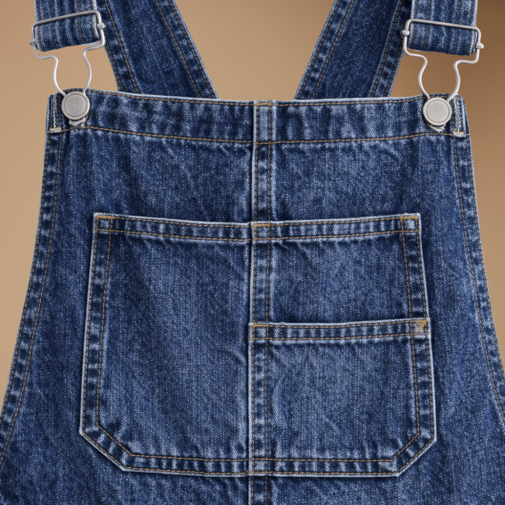 Dames denim jumpsuit – casual en stijlvol ontwerp Jelle Jora Mode