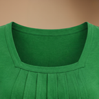 Dames casual T-shirt met vierkante kraag en korte mouwen Jelle Jora Mode