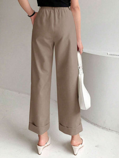 Wijde pantalon met zakken Jelle Jora Mode