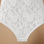 Damesblouse met kanten V-hals en korte mouwen Jelle Jora Mode