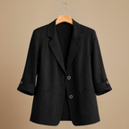 Eenvoudige casual blazer met Lange mouwen Jelle Jora Mode