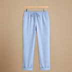 Broek met trekkoord hoge taille voor dames Jelle Jora Mode