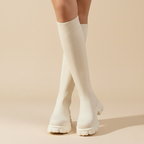 Elastische soklaarzen voor dames met dikke zool Jelle Jora Mode