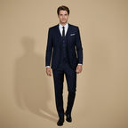 Slim fit driedelig formeel herenpak Jelle Jora Mode