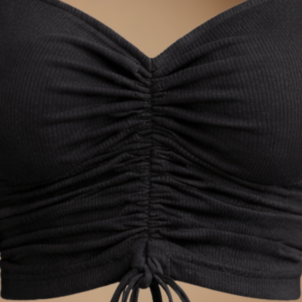Dames getailleerde blouse met hartvormige halslijn en lange mouwen Jelle Jora Mode